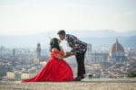 How she asked: A Surprise Proposal in Florence